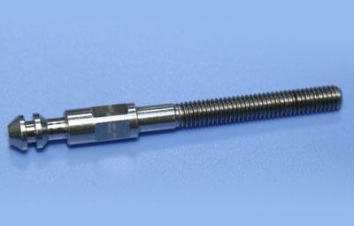 CNC machining threaded shaft
